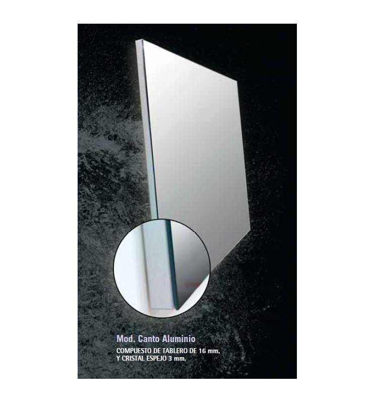 Espejo Klima-A Liso 600X800 Canto Aluminio