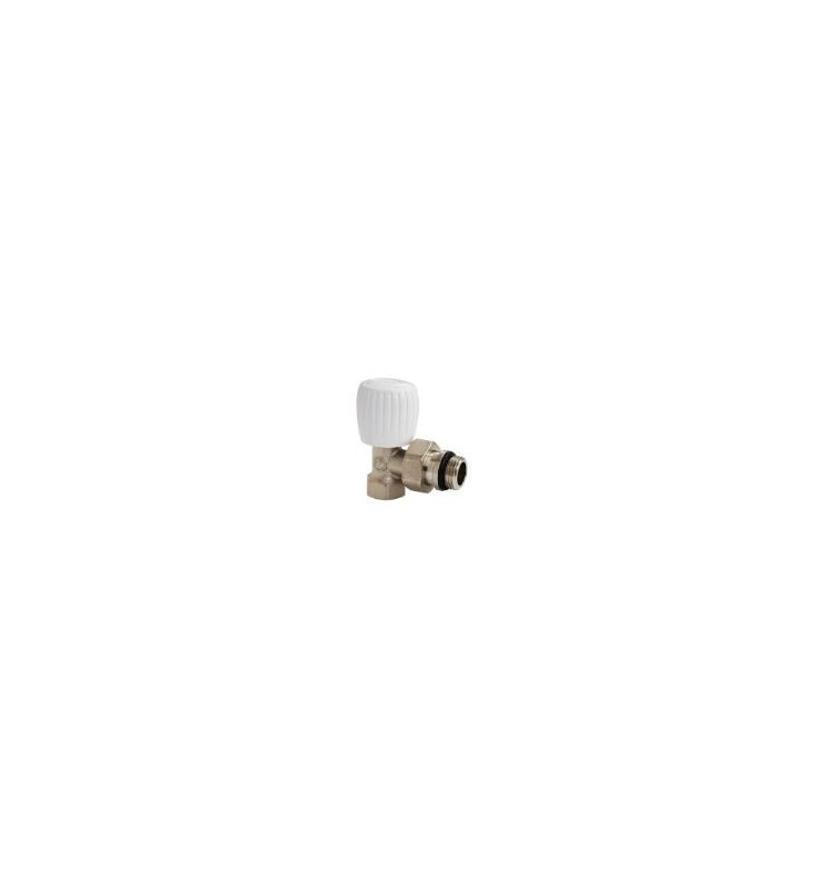 Valvula de Radiador ORKLI Bitubo no termostatica Hembra – Escuadra – 3/8” – S. Reglaje