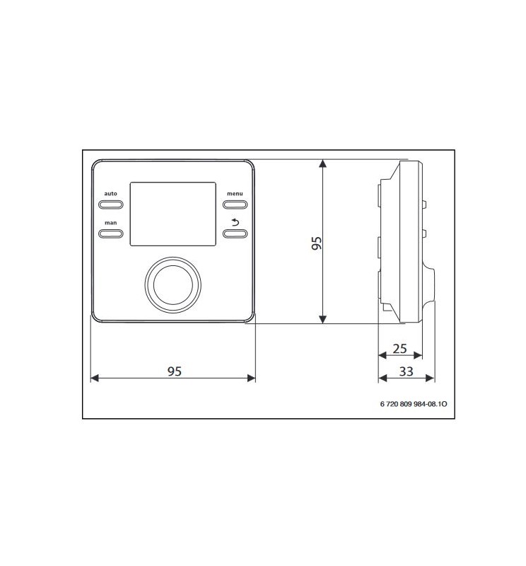 Termostato cr 100 junkers outlet
